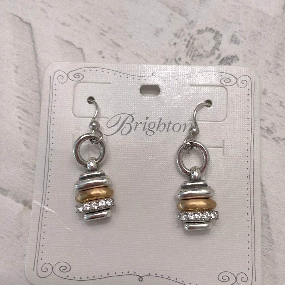 Brighton silver/gold earrings